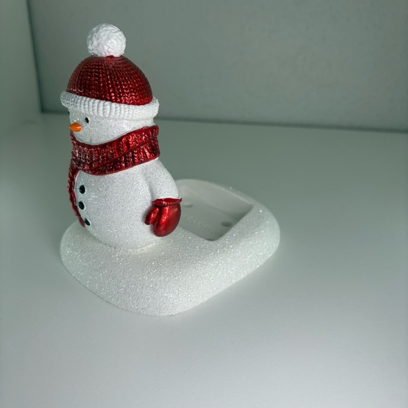 HOLIDAY 2022 SHINING SNOWMAN FOAMING SOAP HOLDER Bath & Body Works NEW - Picture 4 of 5
